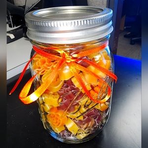 Halloween Pasta Ball Jar
